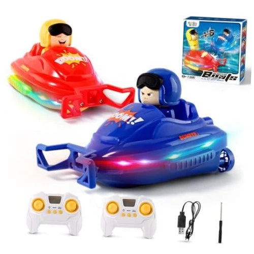 Kids' Remote Control RC Boats - 2 Pack - Pool Bumper Boats