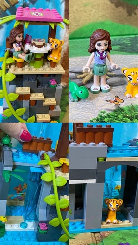 Lego Friends Jungle Rescue Sets USED ALL SETS 100% COMPLETE PLAYMAT INCLUDED
