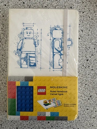 Lego Moleskine Limited Edition 2014 White Ruled