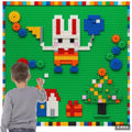 Customize Building Block Wall,470+ PCS Activity Toys Bricks with Self Adhesive