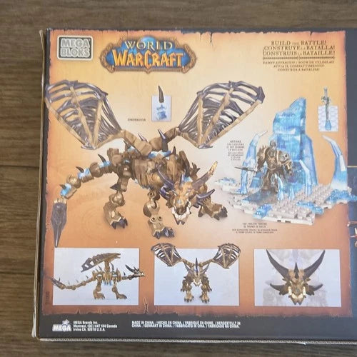 Mega Bloks - World of Warcraft - Sindragosa & The Lich King 91008 150 pcs - NIB