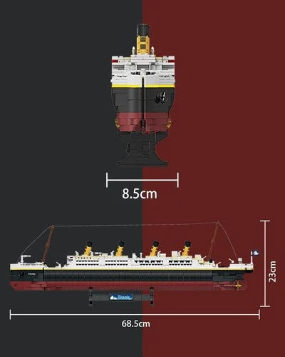 Large Titanic Building Blocks Set - 26.9 Inch: Engaging Model Kit for Collectors