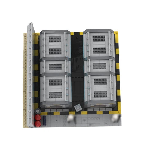 MOC-155521 Base and Barracks Model from Movie Building Toys Set 695 Parts
