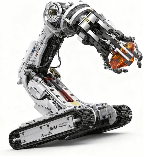 Technical Tracked Robot Arm Building Block Kits,STEM Educational Toys,Upgraded