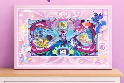 Sam's Club My Little Pony Light Up Building Blocks Puzzle 3D Decor Toy Gift
