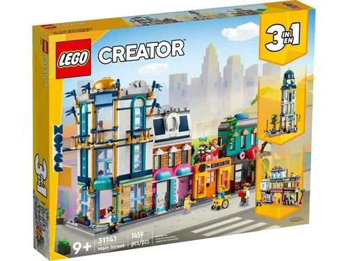 LEGO Creator 3 In 1 Main Street 31141 Brand New Sealed Retired Set