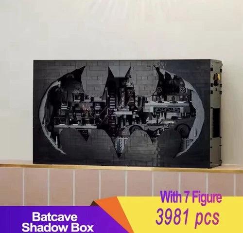 Batcave Shadow Box 76252 MOC Building Blocks Toy Bricks Model NO BOX