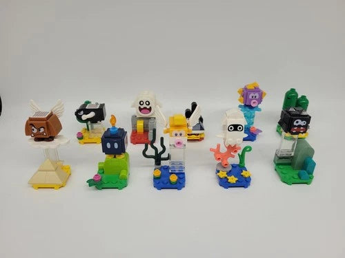 Lego Mario Character Packs Season 1 Complete (71361) And 2 Season 4 (71402)