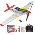 2.4G 4CH P51 Mustang RC Airplane Aerobatic Stunt Plane 761-5 RTF w/Stabilization