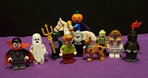 LEGO Scooby Doo Minifigure Lot Monsters Villains RARE Black Knight Bob Oakley