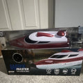Wave Master Speed/Racing RC Boat 1:20 Electric Brushed RTR Red/White