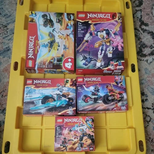 LEGO Ninjago Lot of 5 Sets 71807 71798 71816 71838 71827 Brand New Sealed