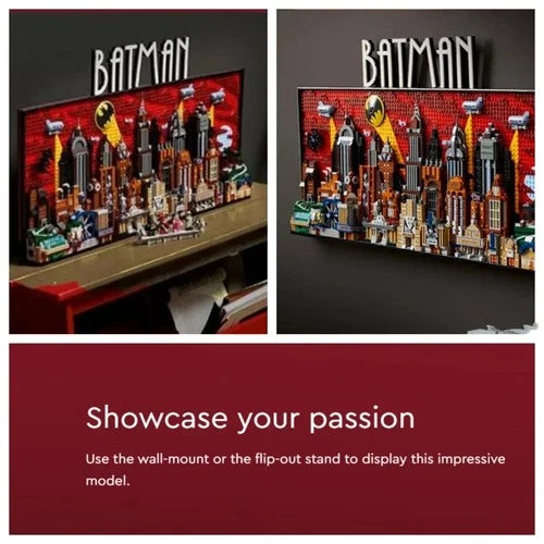 Batman: The Animated Series Gotham City MOC 4210 Piece Building Brick Set