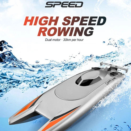 2.4GHz Remote Control High Speed Electric RC Racing Dual Motor Boat