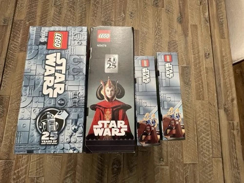 Lego Star Wars Sealed Phantom Menace Lot 40686 40676 75383