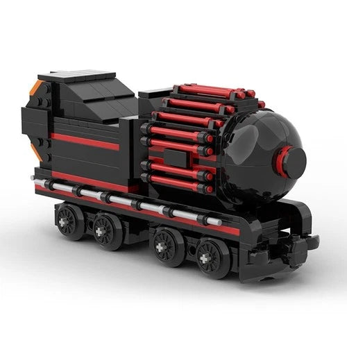 Steampunk Style Time Machine Train Locomotive Building Block Model 880 Pieces