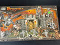 Mega Bloks Dragons Sorcerer's Lair Set 9886 165pc Light-Up Eyes Stoneburner