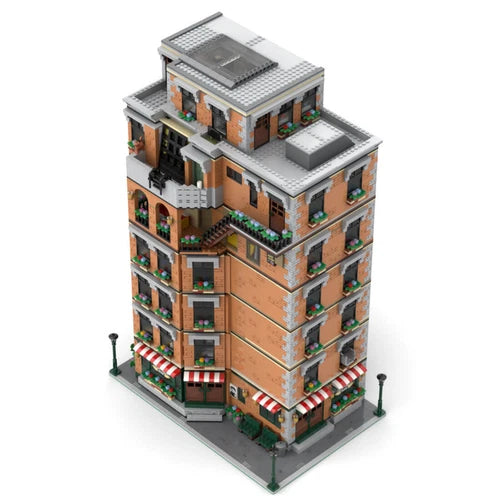 Modular Penthouse Apartment 818 Pieces MOC-84752 Building Blocks Toys Set