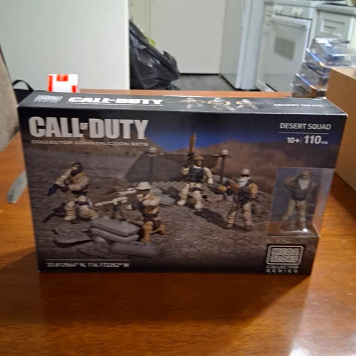 Mega Bloks Call of Duty Desert Squad CNF13 110 pcs 10+ 4 Micro Figures