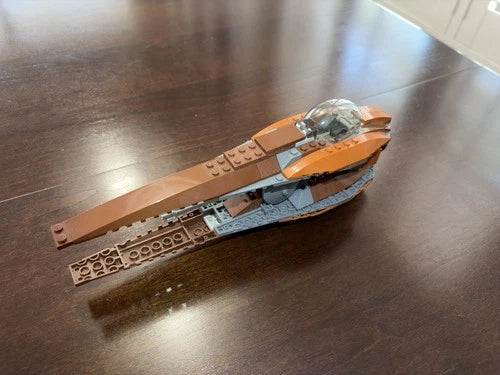 MEOW Star Wars: Geonosian Starfighter (7959) Complete Set and All Minifigs