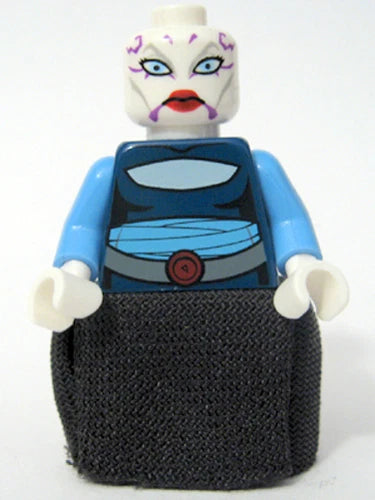 LEGO 7676 - Star Wars - Asajj Ventress - Dark Blue Torso - Mini Figure