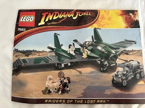 MEOW Indiana Jones: Flight Of The Flying Wing (7683). Complete Set! No Box!