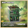 MOC-209268 Mysterious Forest Cabin Building Block Model Brick Small Particle Set