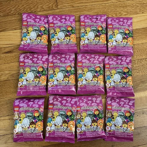 Lot of 12 LEGO 71037 Minifigures Series 24 Sealed Unopened Fast shipping