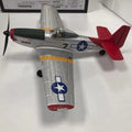 P51 Mustang RC Plane Fighter 4CH Remote Control Aircraft Model Glider RED