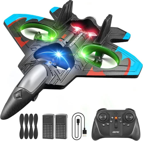 V32 Foam Remote Control Airplanes RC Planes for Kids Adults, RC Airplane Fighter