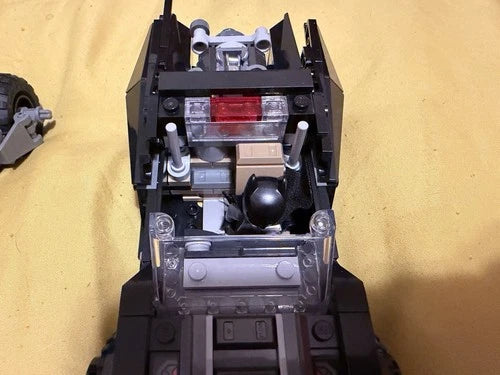 MEOW Batman Vehicles Lot Gray Batmobile/Tumbler Black Car Builds Batman Minifig