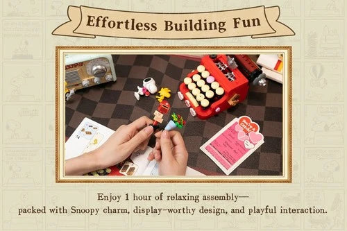 Snoopy Classics Complete 4-Set Brick Collection – 1,137 Pieces by Pantasy
