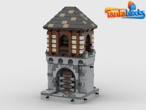 MOC-86908 Mini Medieval Modular 49 building Blocks Toys gift