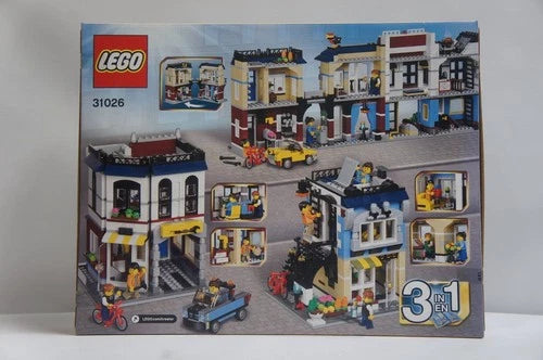 MEOW Creator 31026 Bike Shop & Cafe 3 in 1 Building Set Sealed Retired Factory