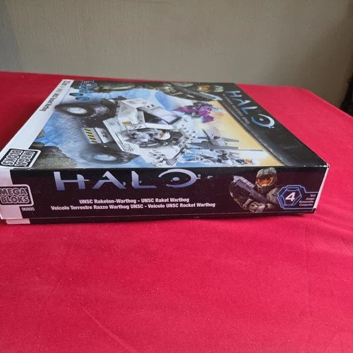 Halo UNSC Rocket Warthog 96805 Covenant Ghost Video Game Building Set Sealed New