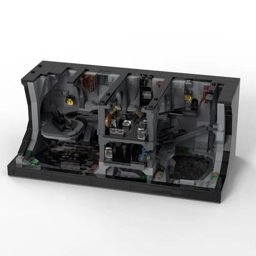 Gothic Manor and Hidden Base 1613 Parts Building Blocks Toys Set MOC-190650