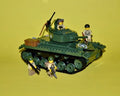 COBI WWII M-24 Chaffee Light Tank 2457 Retired Brickmania Custom Crew Pack