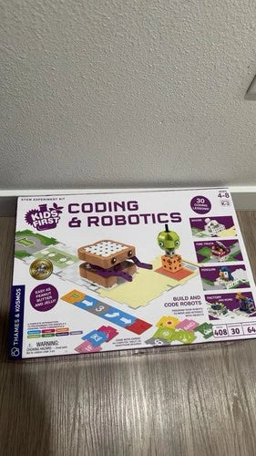Thames & Kosmos Kids First Coding & Robotics STEM Kit Open Box