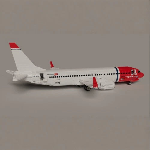 MOC-65055 Boeing 737-800 passenger aircraft Building Blocks Toys Set