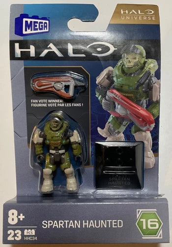 Mega Construx 2022 Halo Heroes Spartan Haunted Series 16 23 Pcs HHC34 Sealed