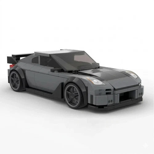 MOC LEGO Car: Nissan Fairlady Z (Z33) 350Z Veilside Building Blocks Set (291Pcs)