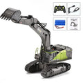 Flash Sale 2.4G Remote Control 22CH 1/14 HUINA 1593 Toy RC Excavator Car Battery