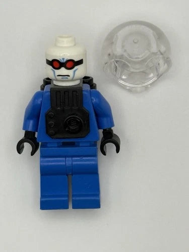 LEGO Batman Mr Freeze Minifigure 2008 (bat011i) Set 7884 -- Blue Outfit