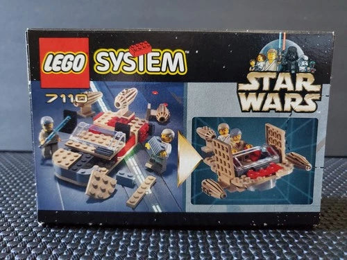LEGO Star Wars 7110 Landspeeder 1999 Luke Skywalker and Obi Wan NIB