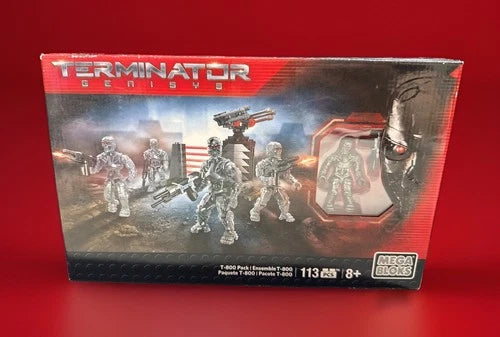 MEGA BLOKS Terminator: Genisys T-800 Figure Pack 113PCS CNG02 - Brand NEW