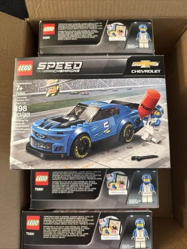 Lot of 7 LEGO SET Sets NEW in Box Sealed 75891 Chevrolet Camaro ZL1 Race Car GM