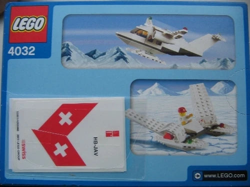 Lego Town World City Airport 4032 Passenger Plane SWISS Version New Sealed