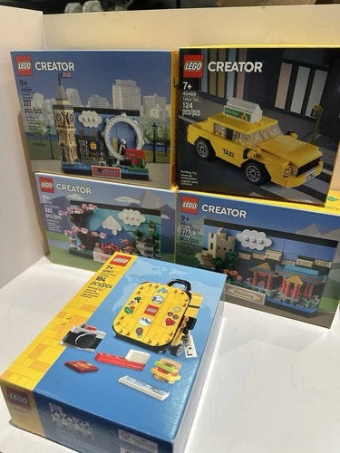 MEOW Travel Bundle Of 5 Sets 40654, 40569, 40713, 40468, 40817