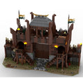 MOC: Main Gate of Castle from Movie Building Toys Set Display Model 1744 PCS