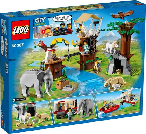 Lego City Town 60307 WILDLIFE RESCUE CAMP New Sealed